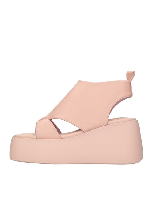 Leather wedges OA NON-FASHION | A93 CALFROSA